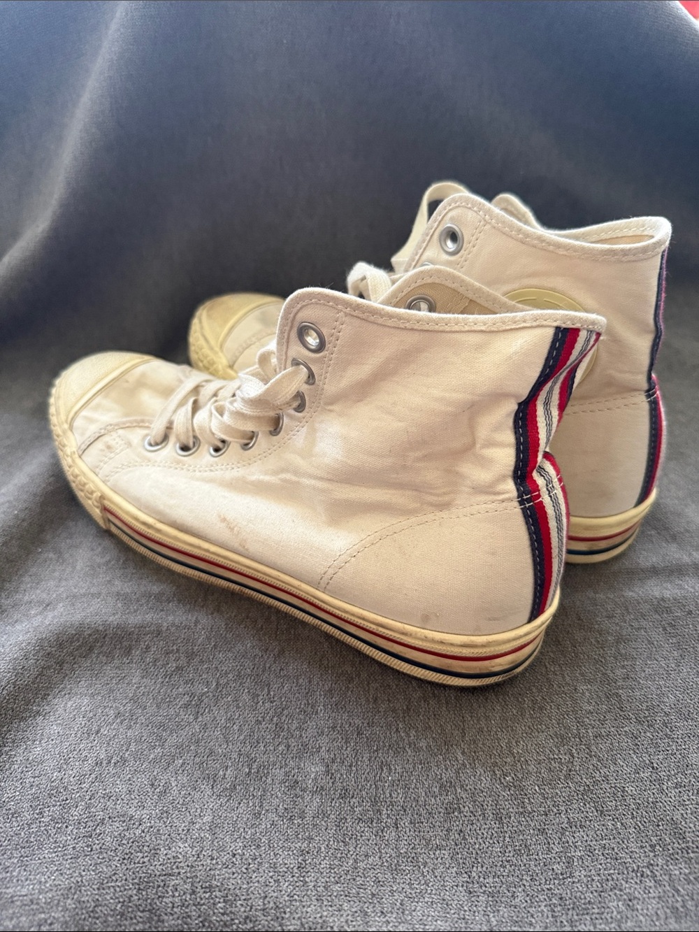 Vintage hood Mitchell Ness rocket High-Top Canvas Sneakers